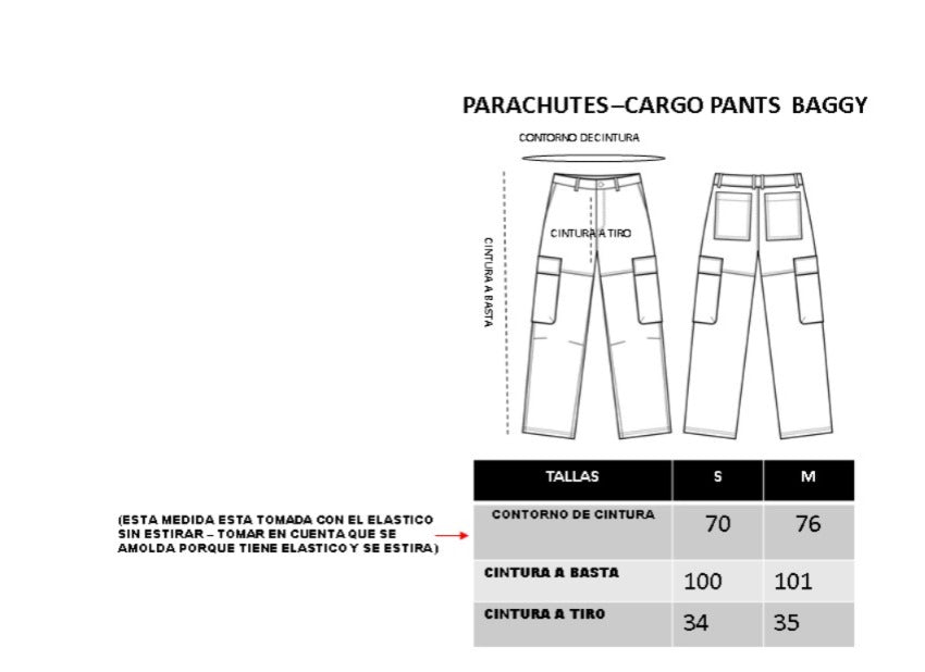 Parachutes Baggy - Beige